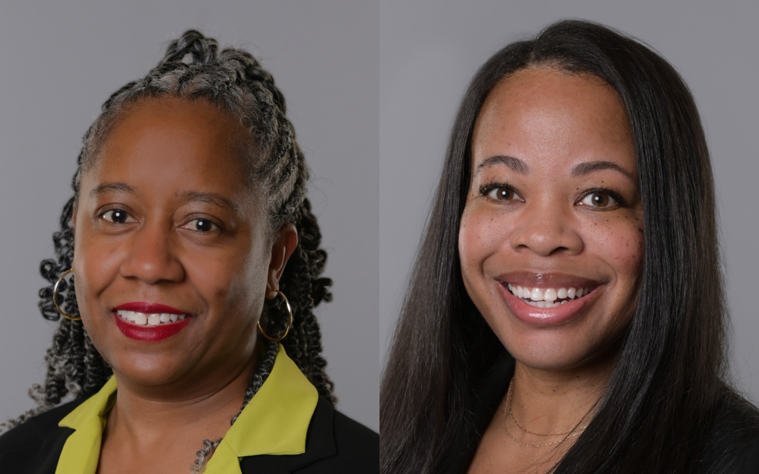 Amani Green, VP, Onboarding & Integration; and Sharina Merid, VP, Compliance; Co-Chairs of SageView Advisory Group’s Black Employee Network