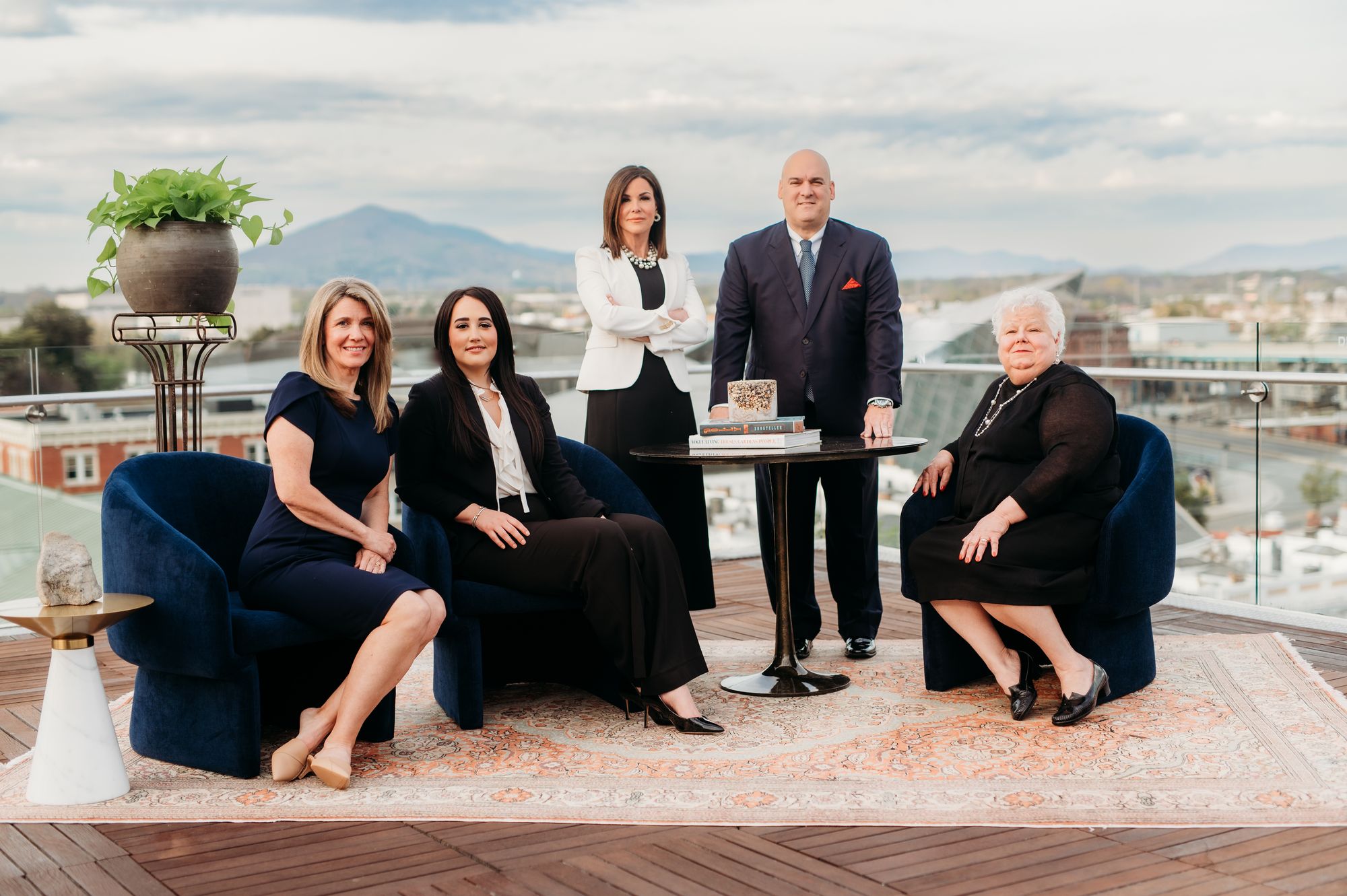 Lori Brown and Jim Carroll (center), Star City Private Wealth, Equitable Advisors