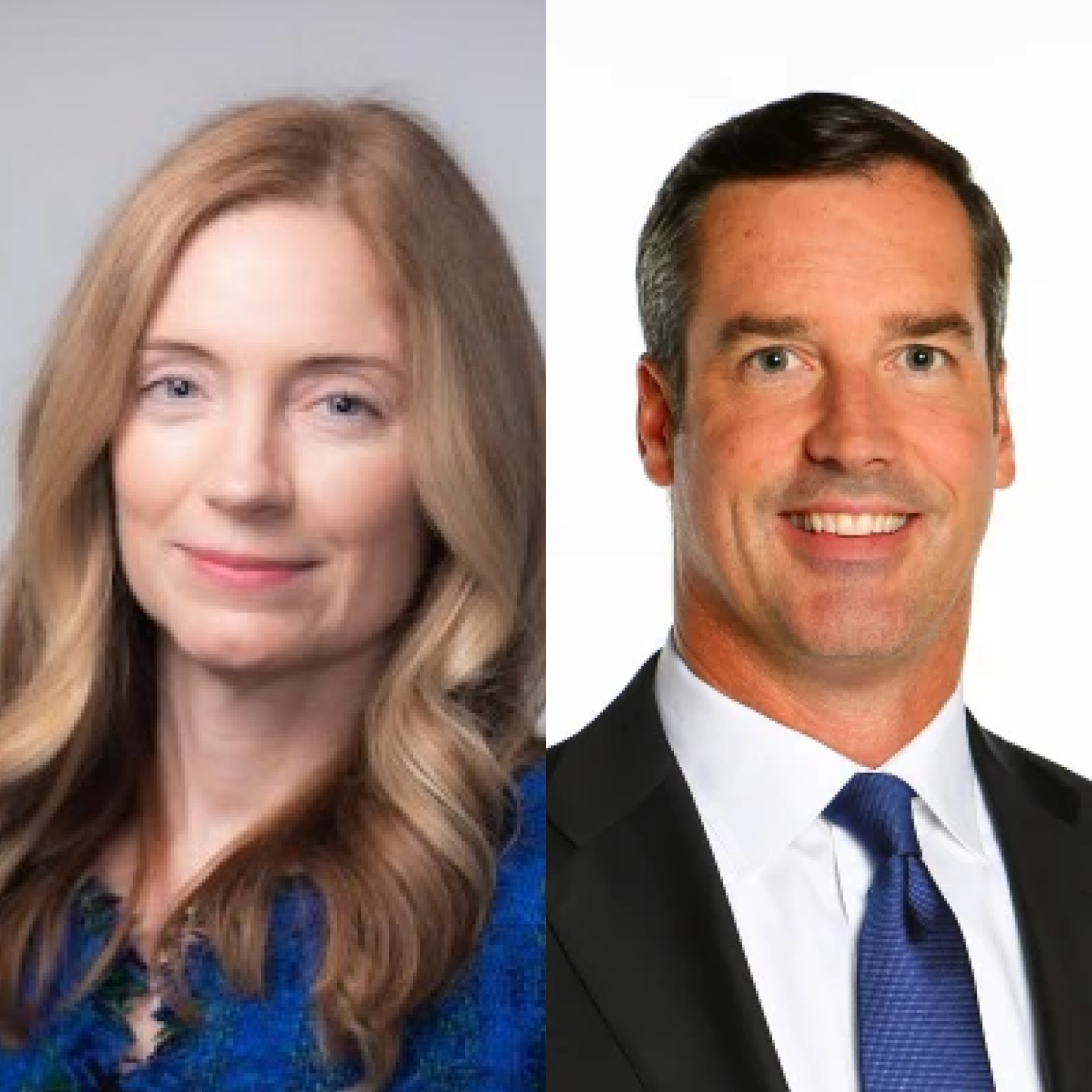 Kara Grehan, Head of Strategic Accounts and Client Engagement at BNY Investments, John McDonough, Head of Americas Distribution, Invesco