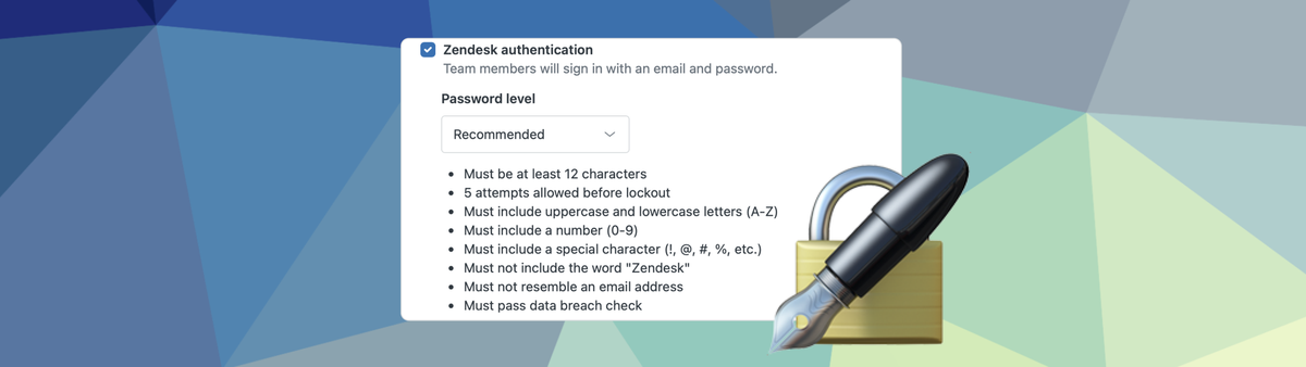 Zendesk Security Checklist