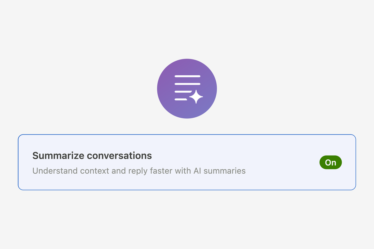 AI Ticket summaries available in Zendesk Suite