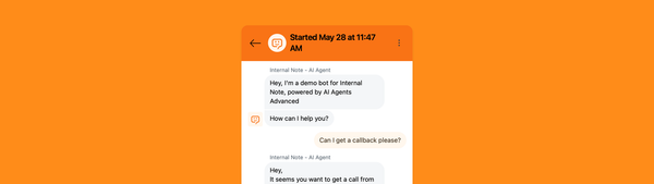 Creating callback requests via Zendesk AI Agents