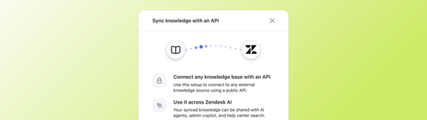 Universal  Connector for Zendesk Knowledge Graph sources