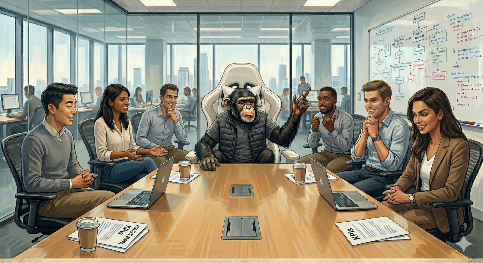 Monkey see, monkey mandate