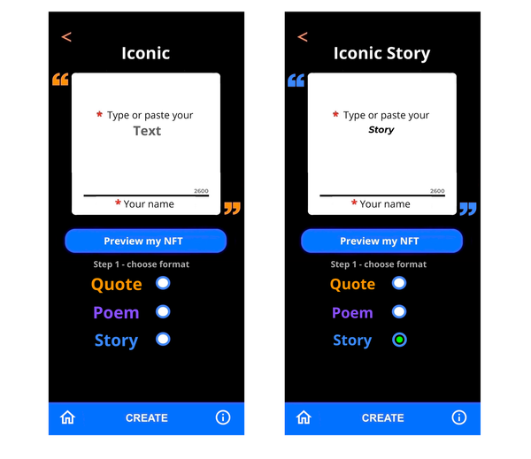 Before you mint your Quote, Poem, or Story as an NFT...