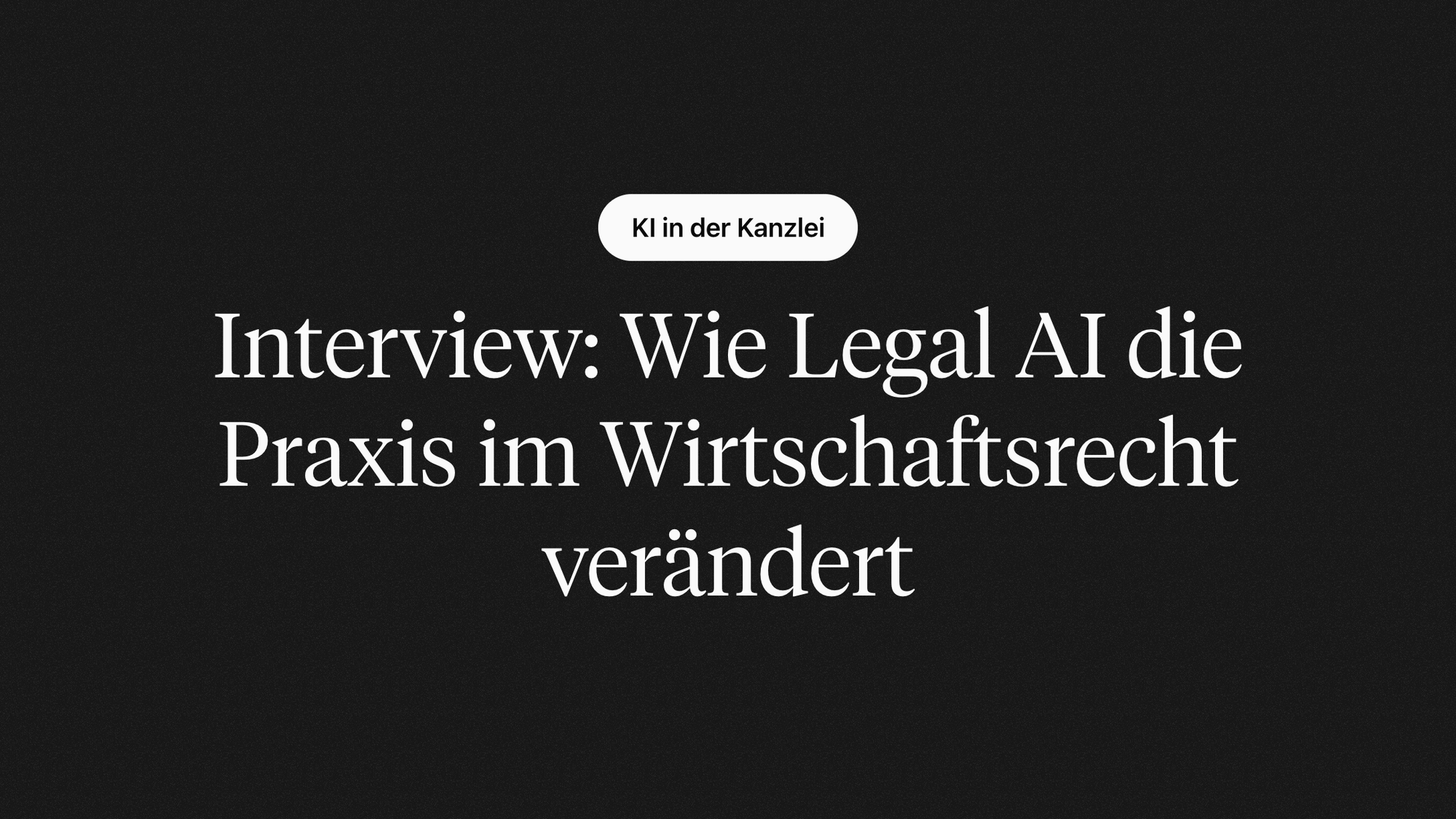 "Mein Weg in den Anwaltsberuf war alles andere als vorbestimmt, aber genau richtig"