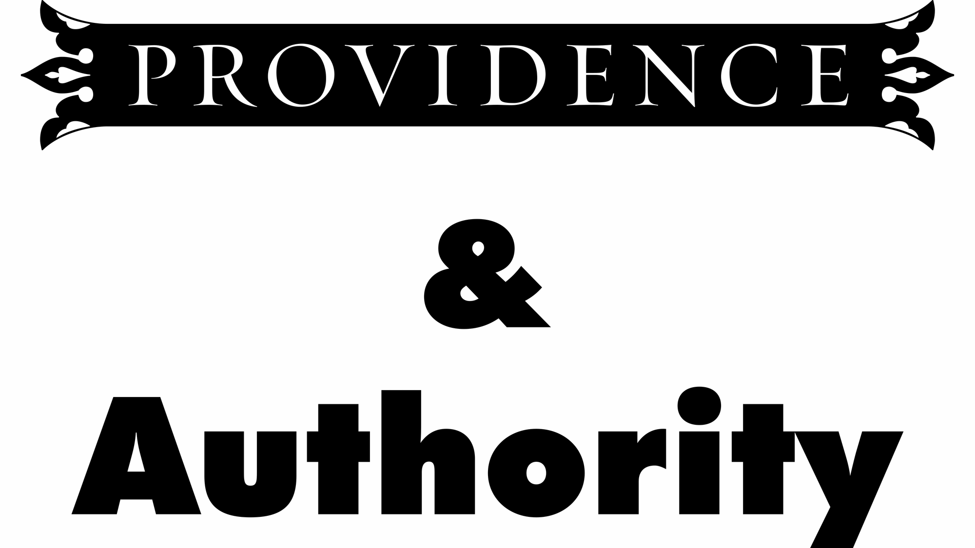 Providence and authority