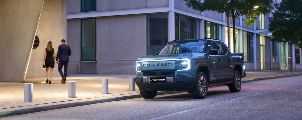 Maxus Brings Beast to Europe: eTERRON 9 Pickup