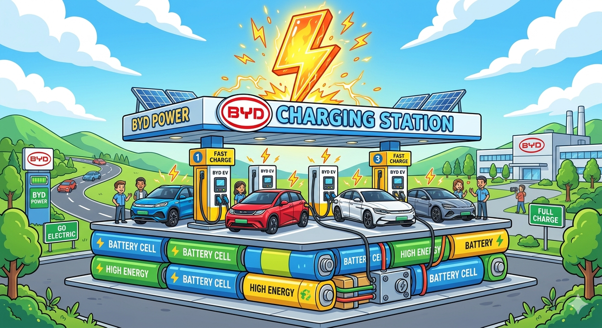 BYD Flashes Tech in Paris
