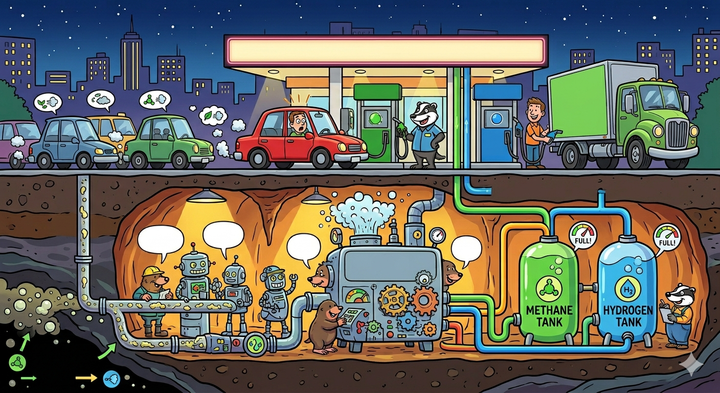 The Underground Gas Station