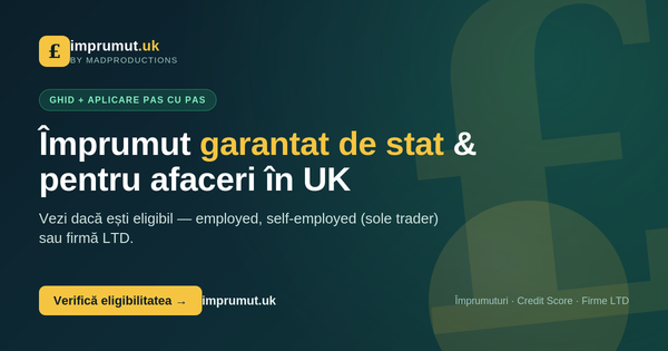 Vrei să începi o afacere în UK sau ai nevoie de finanțare pentru firma ta? Iată cum te putem ajuta