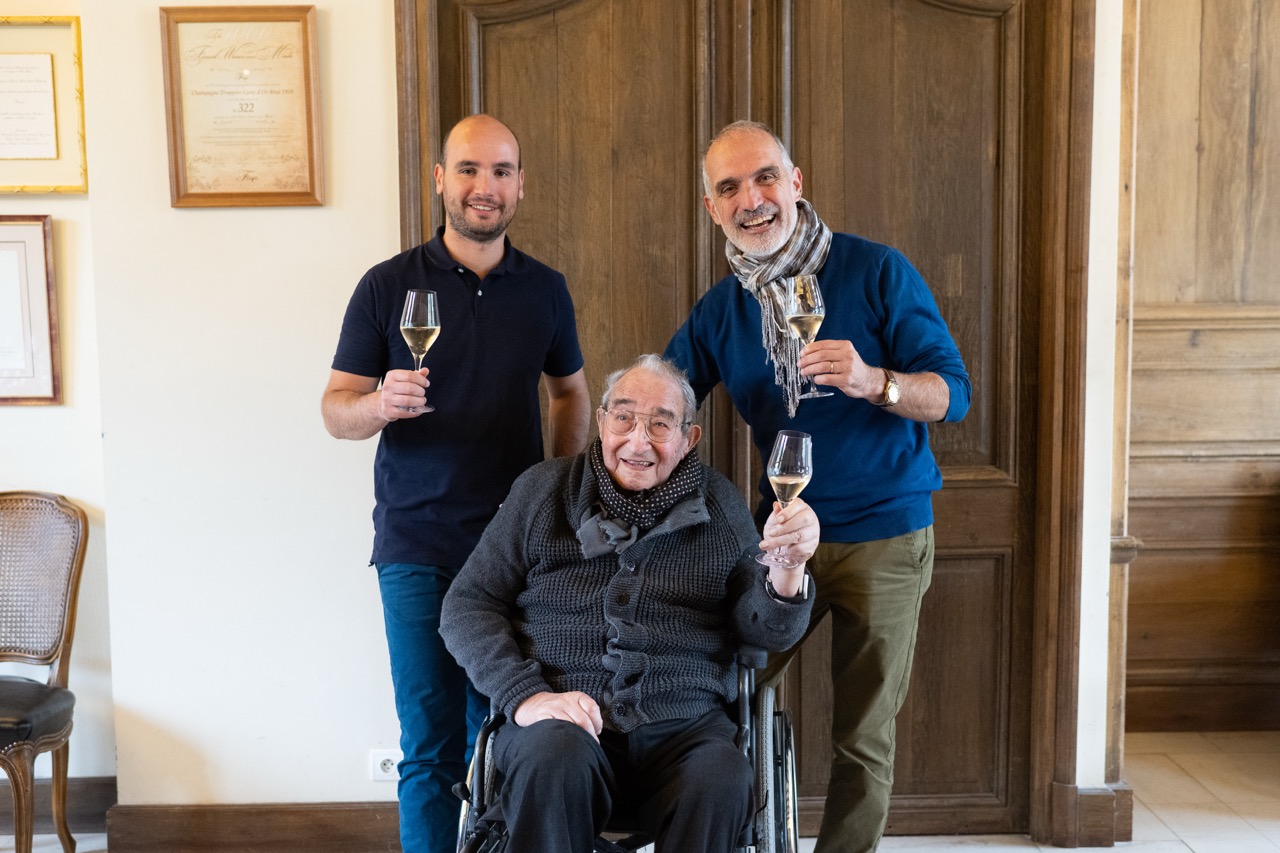 Three generations of the Drappier Family