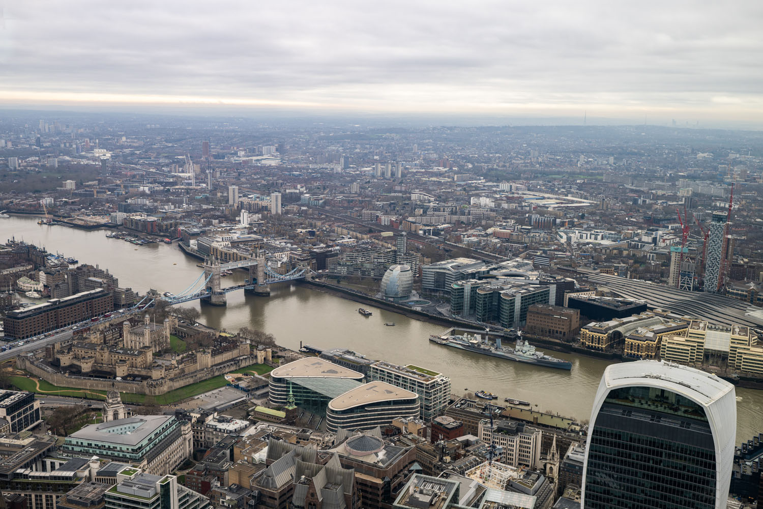 Incredible views from Lucky Cat at 22 Bishopsgate