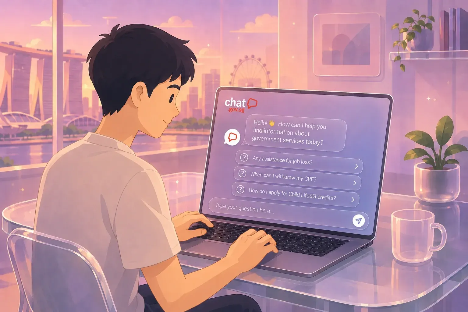 Building a Smart and Safe Whole-of-Government Chatbot for Singaporeans