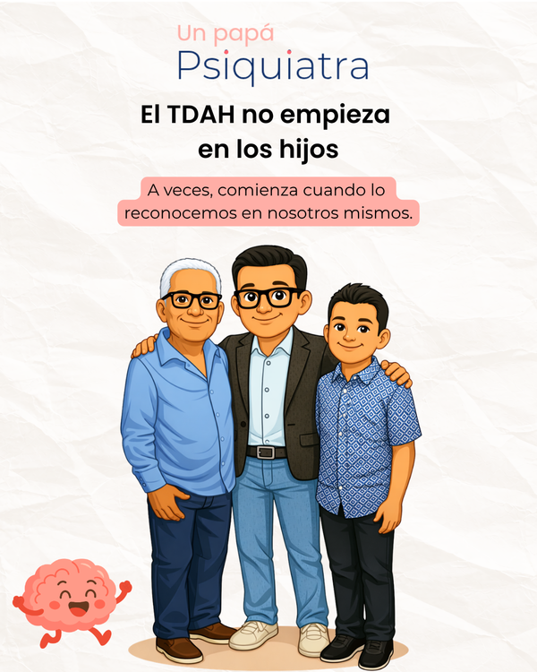 El TDAH no empieza en los hijos