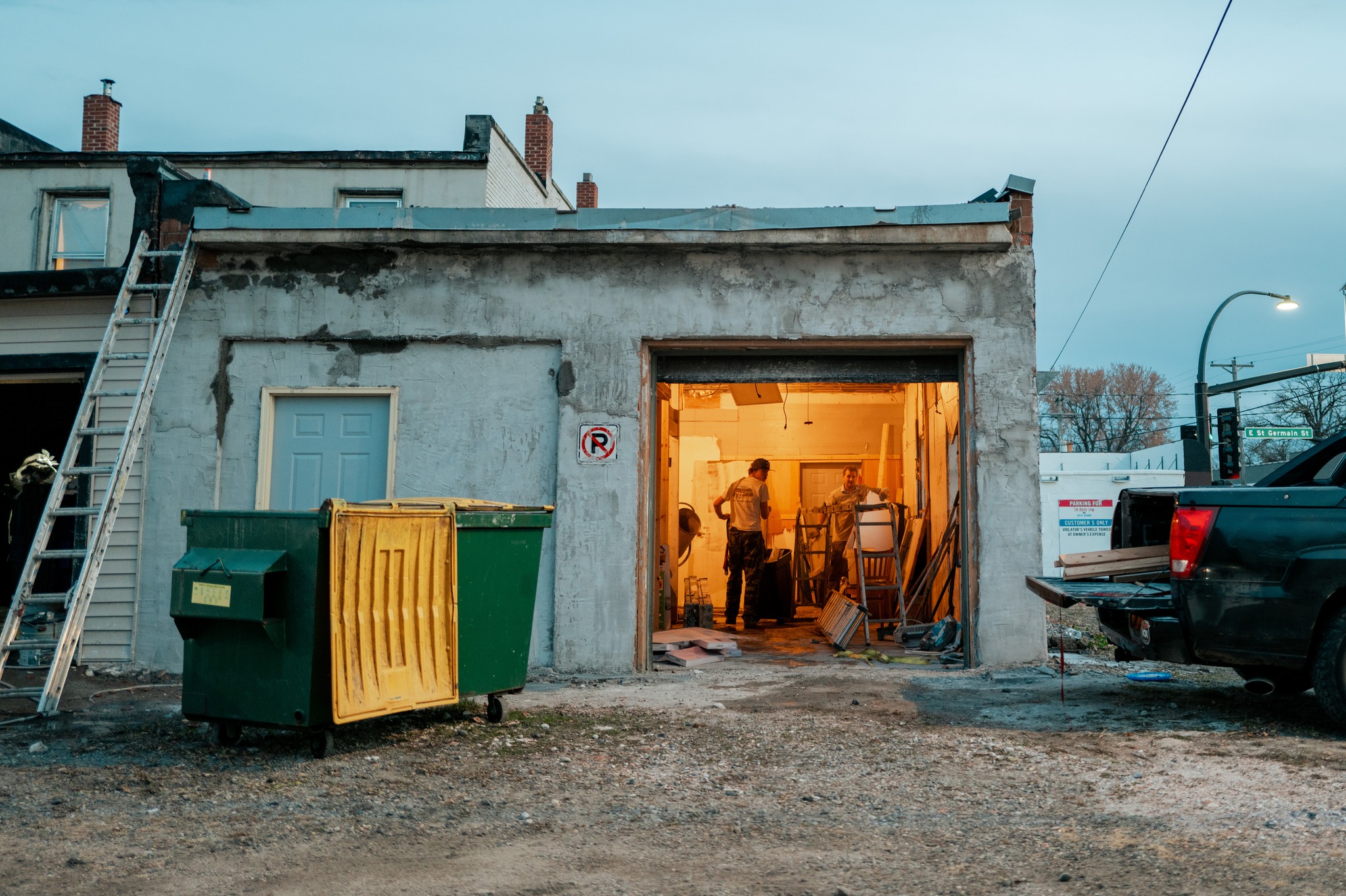 May be an image of laundromat and text