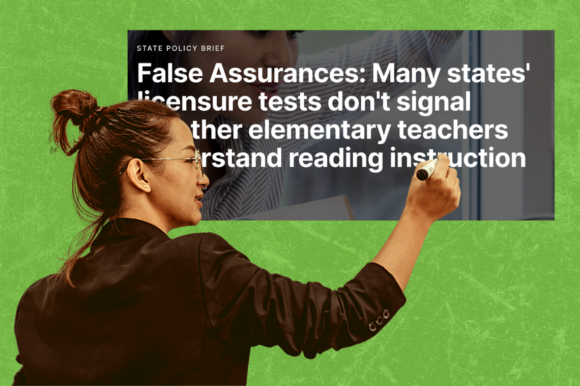 Study: States do a poor job of assessing if their teachers can teach reading