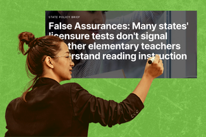 Study: States do a poor job of assessing if their teachers can teach reading