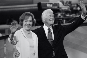 Jimmy Carter, a good man. Leaves Earth.