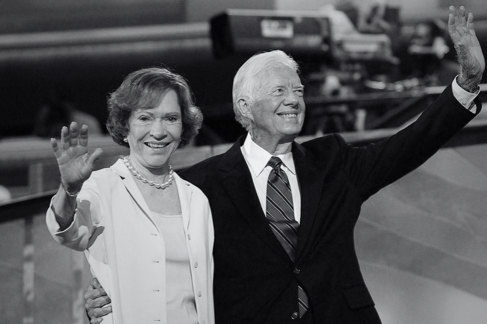 Jimmy Carter, a good man. Leaves Earth.