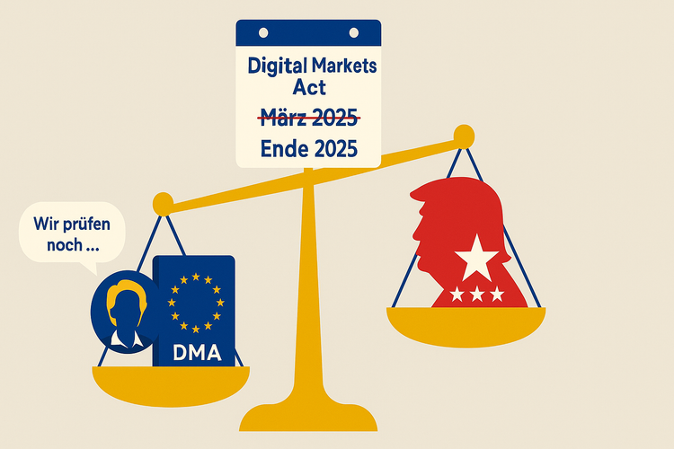 Big Tech-Regulierung: EU-Kommission beugt sich Druck von Trump