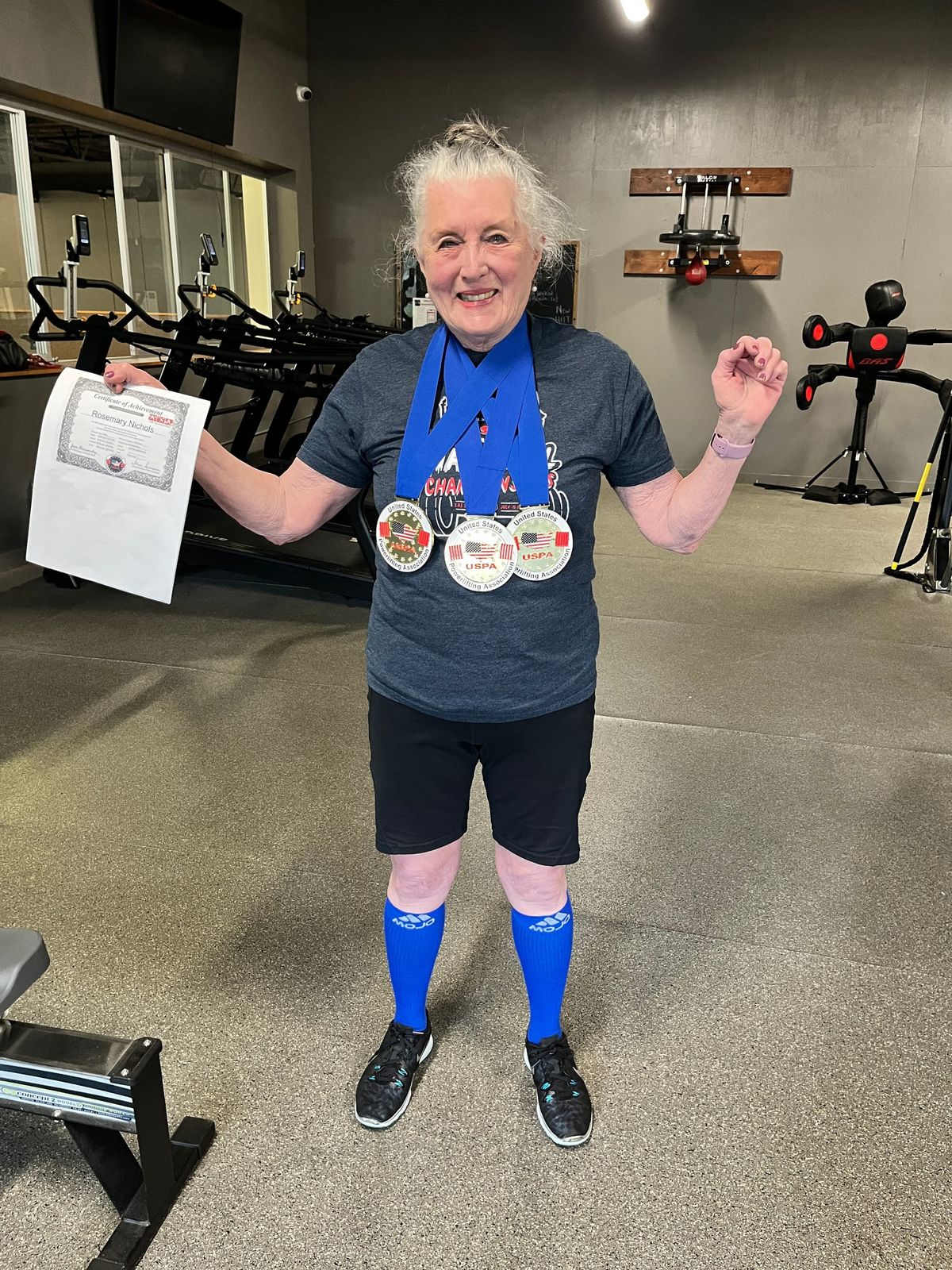 Rosemary Nichols Marks 87th Birthday With Records, Inspirational Award