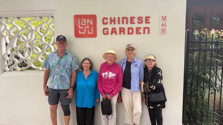 SUMMERTIME AT THE SENIOR CENTER
