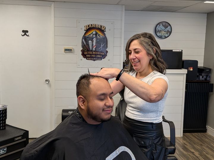 Finding common ground from the barber chair