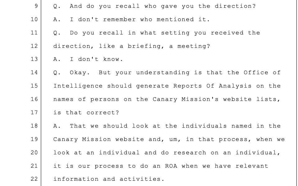 The Pipeline From Zionist Lists To ICE Arrests, Revealed