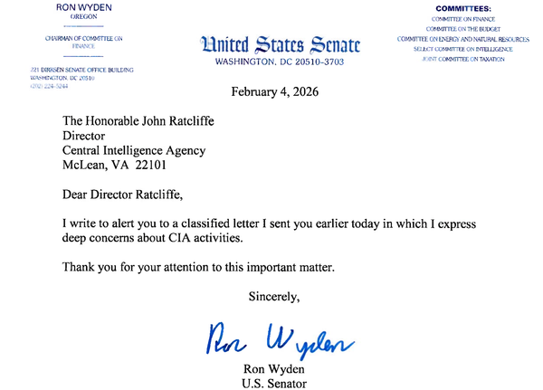 Ron Wyden Only Talks Like This When The Spies Do Something *Real* Bad