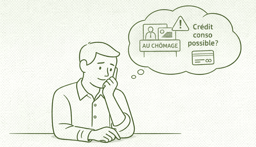 crédit consommation chomage