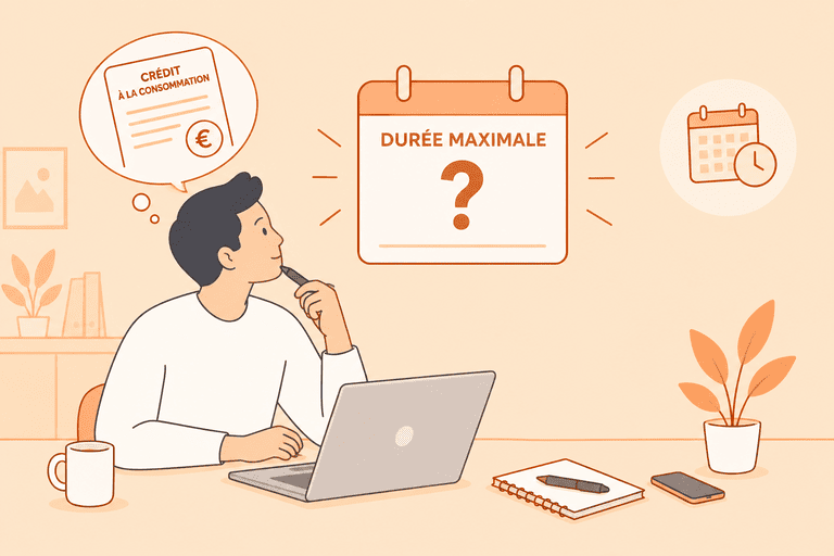 quelle est la durée maximale d'un crédit conso