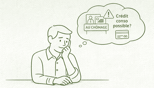 crédit consommation chomage