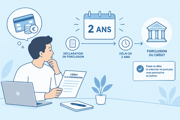 Forclusion d'un crédit à la consommation : le délai de 2 ans expliqué
