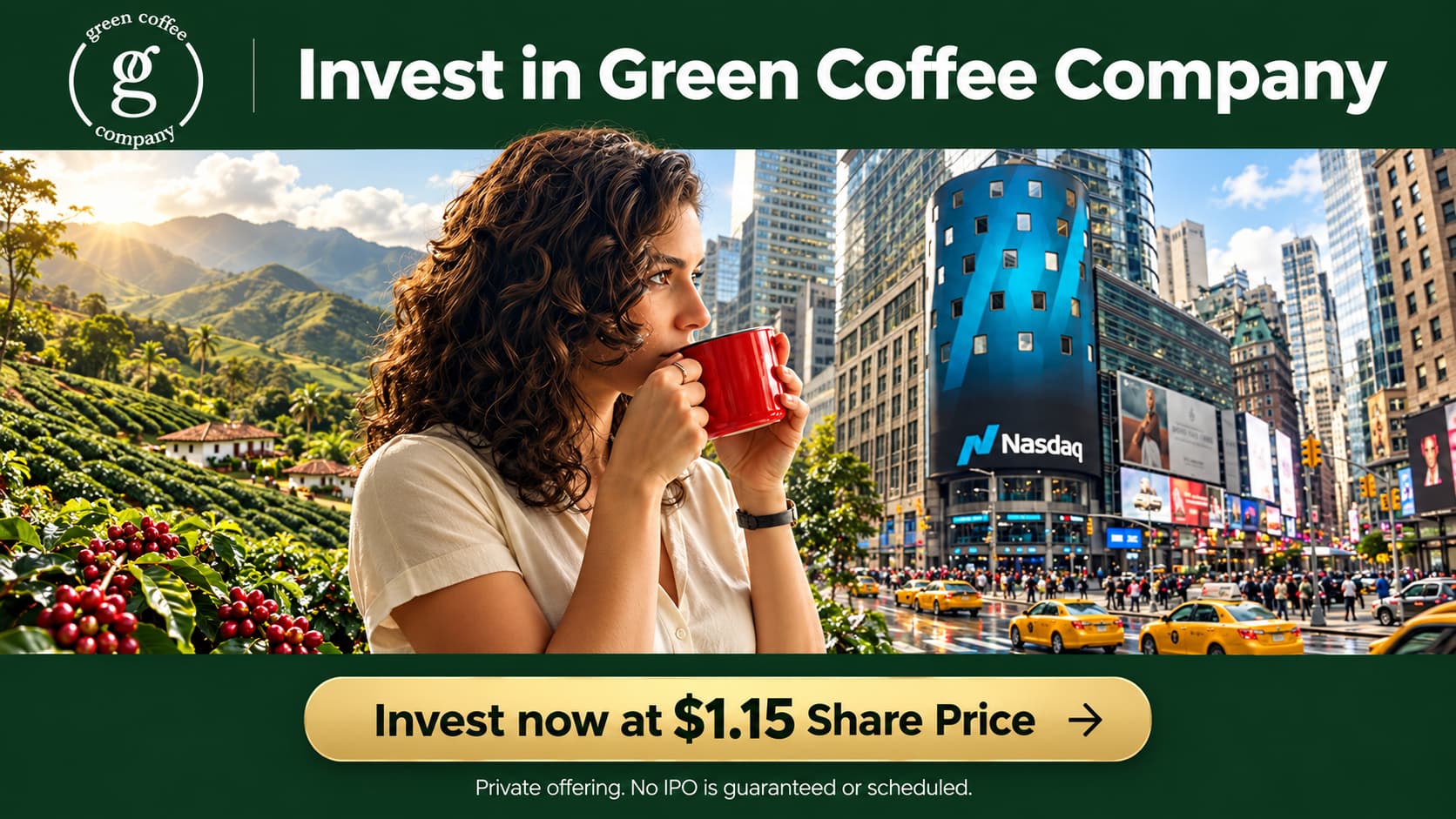 Invest in Green Coffee Company