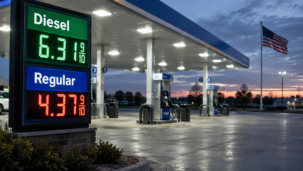 The Fed Hiked to 4%, Diesel Hit $6.31 All-Time Record, and Trump Called the Board "Hostile" — All on the Same Day.