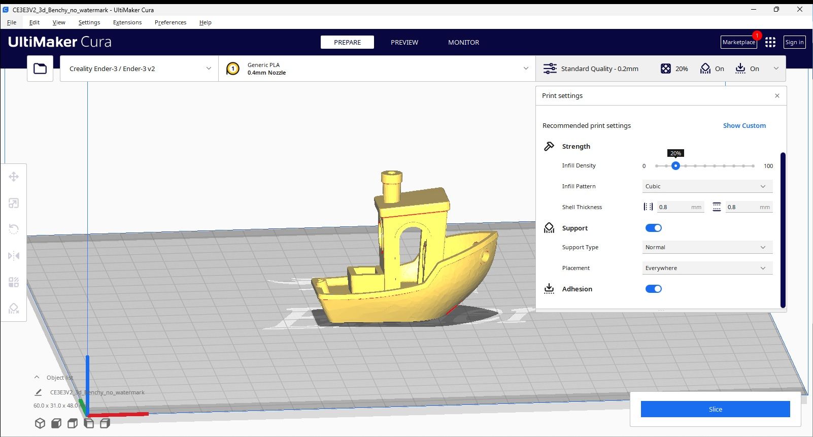 A computer screen shot of a yellow boat

Description automatically generated