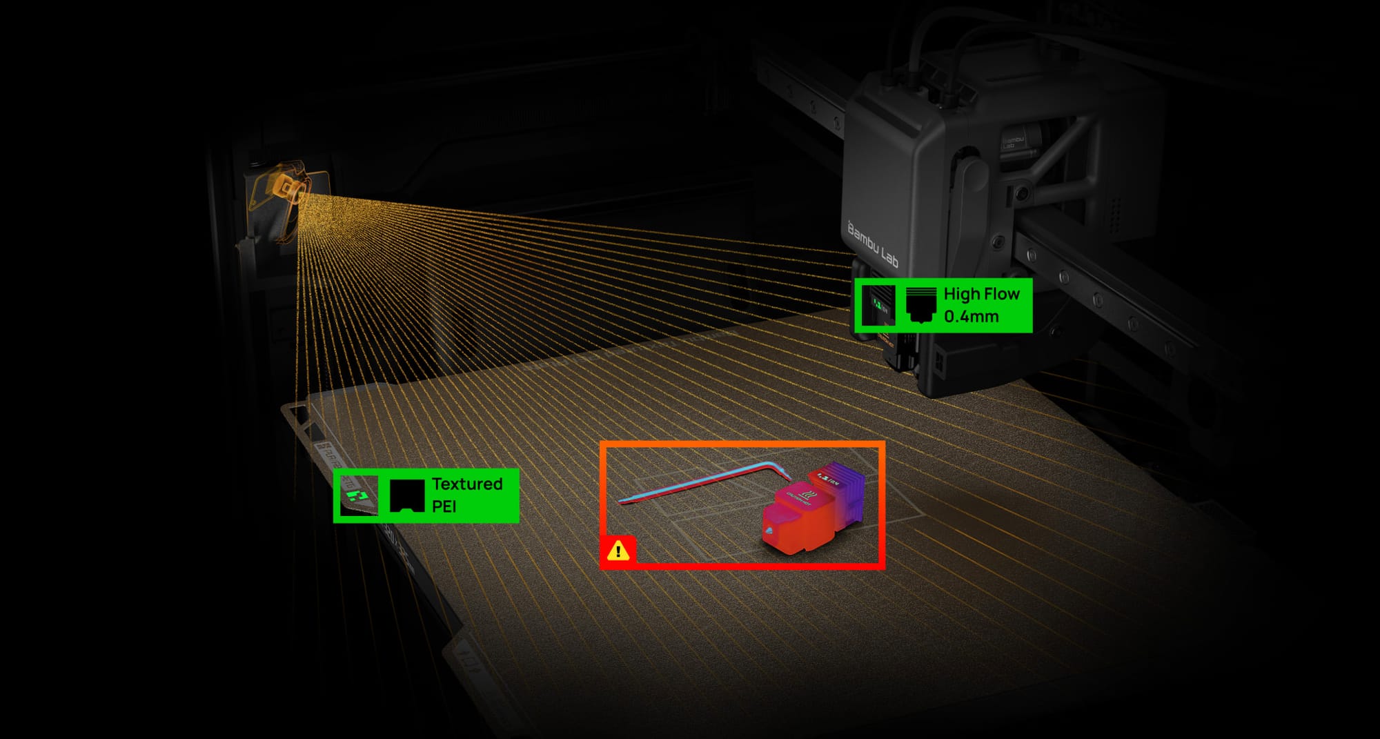 Bambu Lab X2D dual extruder next generation printer
