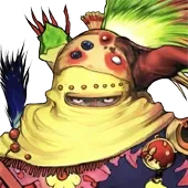 Final Fantasy VI Pixel Remaster menu portrait of Gogo