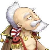 Final Fantasy VI Pixel Remaster menu portrait of Strago