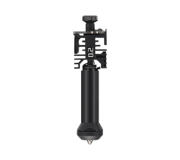 Bambu H2C 0.4mm Vortek induction hotend — one of eight in the swap system