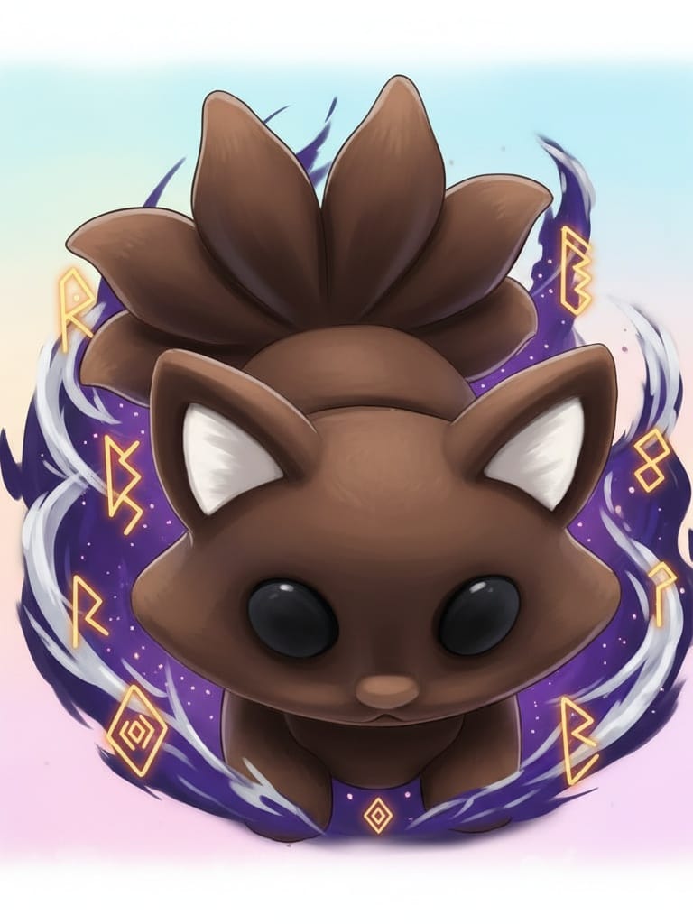 The Guardian — six-tailed kitsune, keeper of the shrine gate