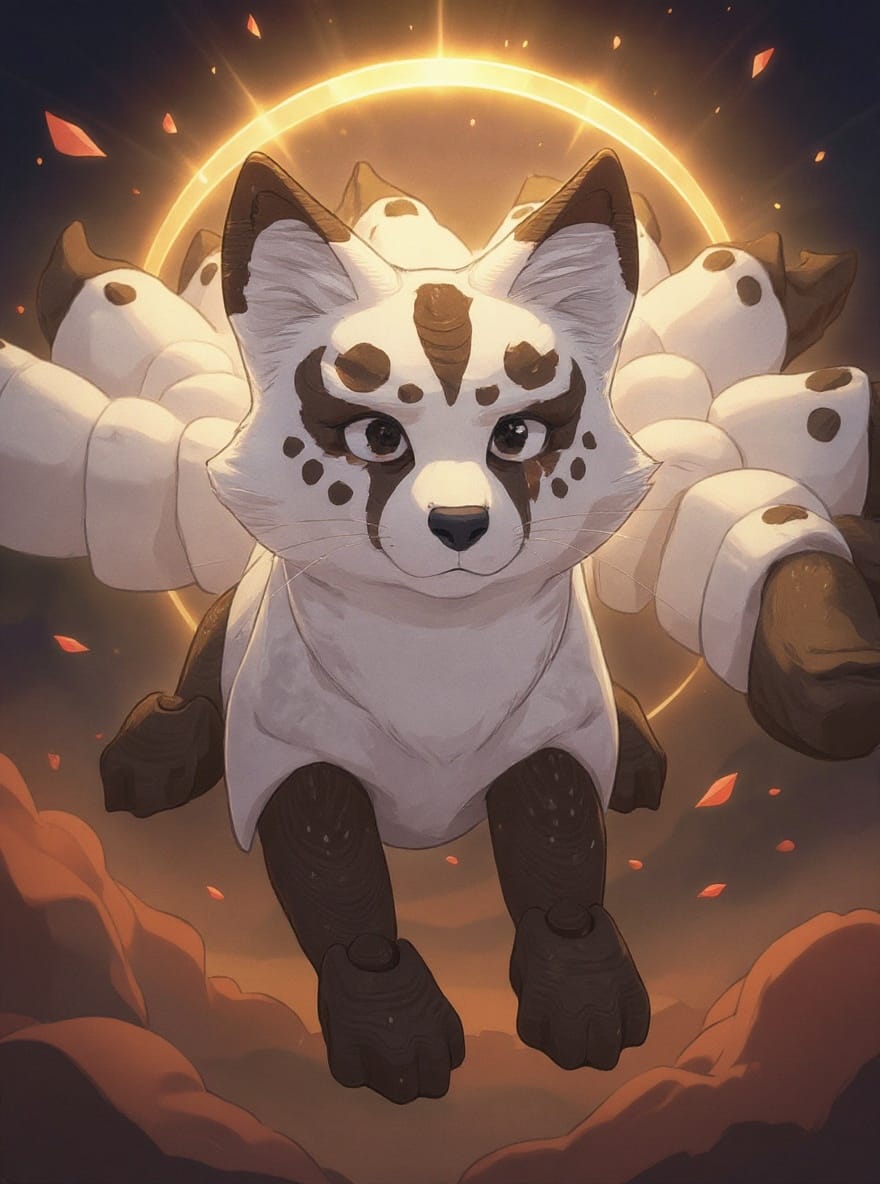 The Nine-Tailed Sovereign — nine-tailed kitsune
