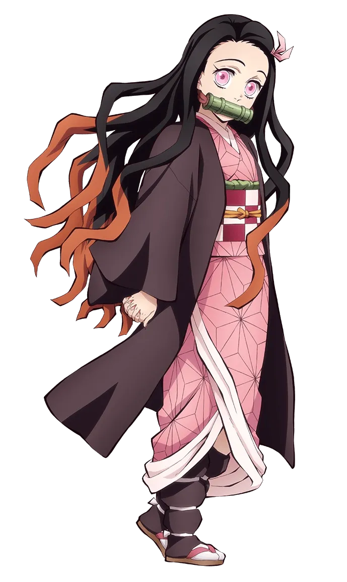 Nezuko Kamado demon Slayer series mascot character