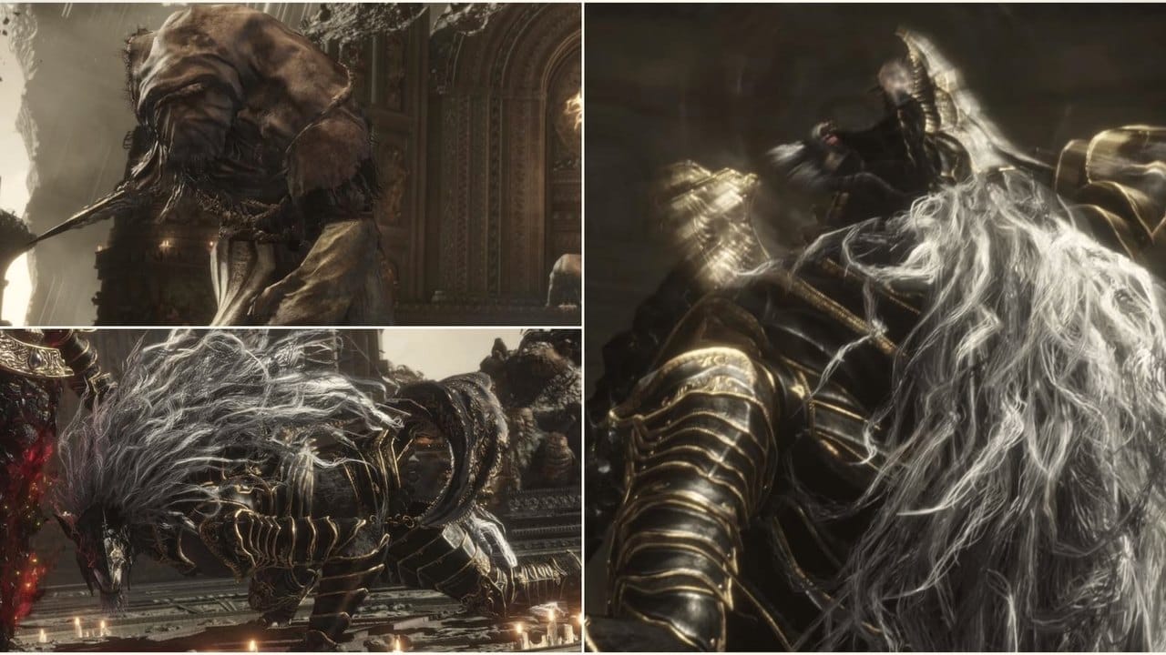 Maliketh, the Black Blade boss in Elden Ring