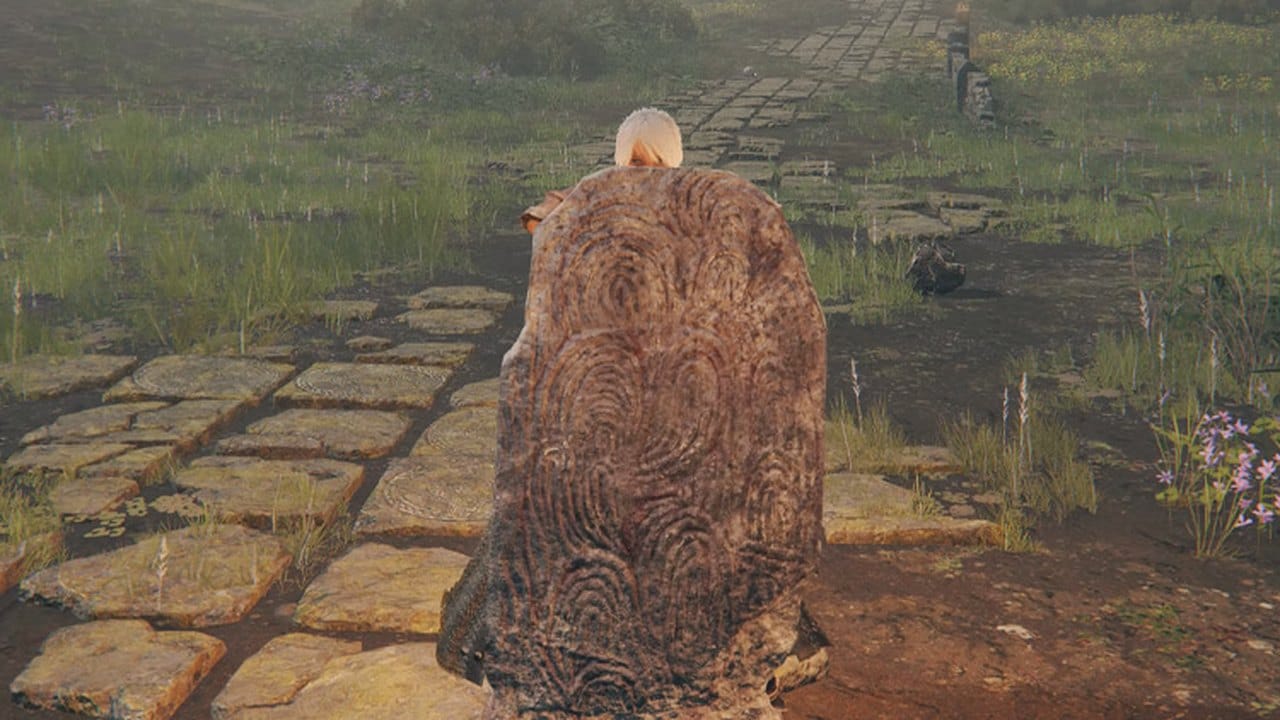 The Fingerprint Stone Shield greatshield in Elden Ring