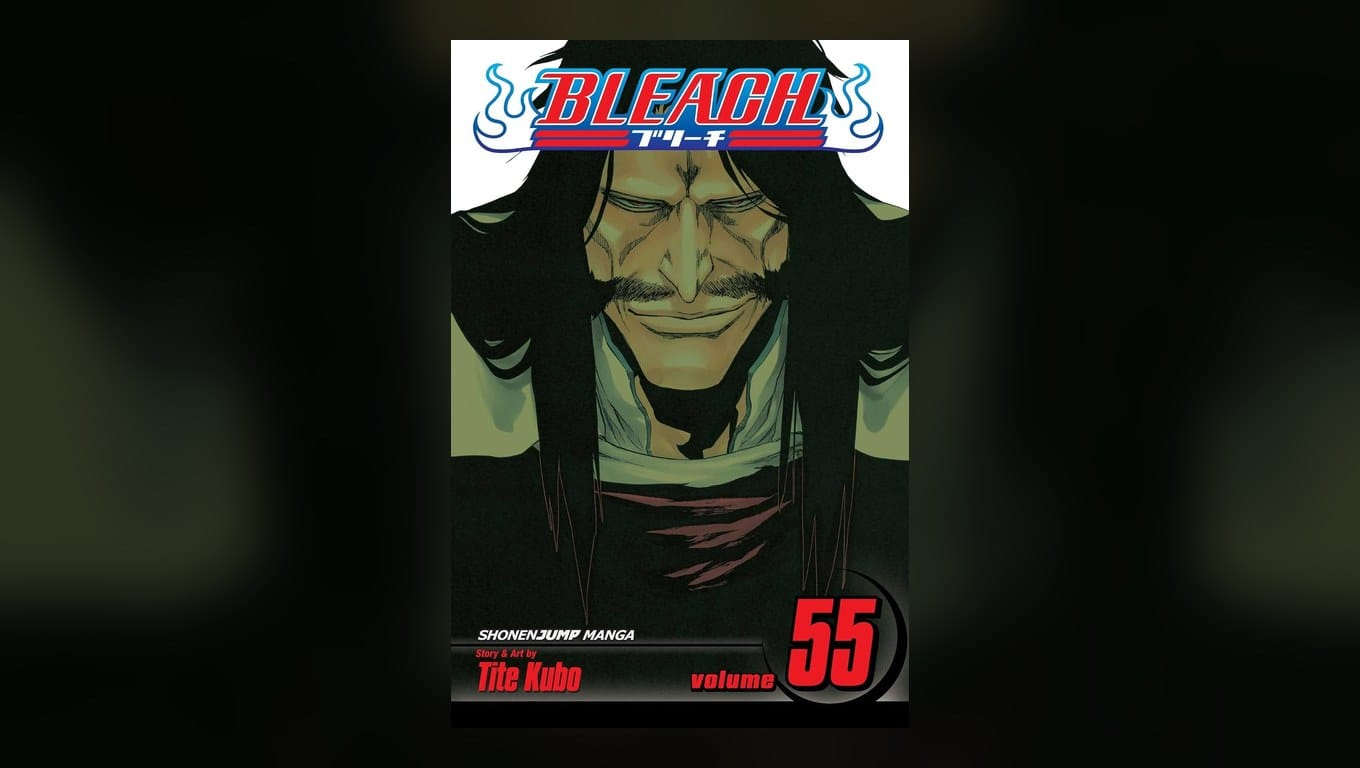 Bleach Volume 55 manga cover featuring Yhwach, the first volume of the Thousand-Year Blood War arc