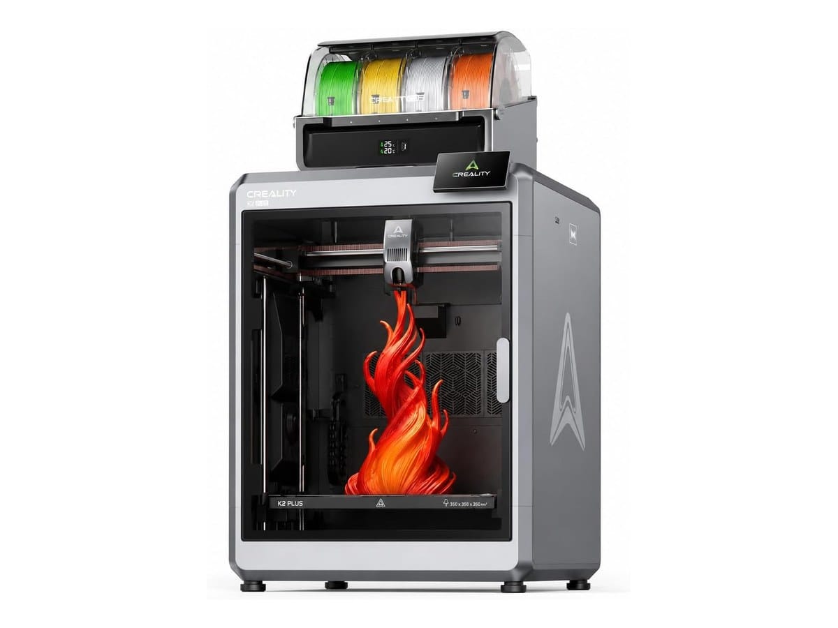 Creality K2 Plus Combo enclosed multicolor 3D printer with CFS