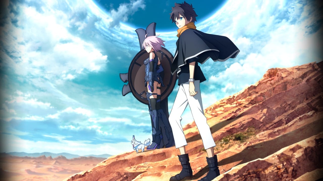 Ritsuka Fujimaru and Mash Kyrielight in Fate/Grand Order Babylonia