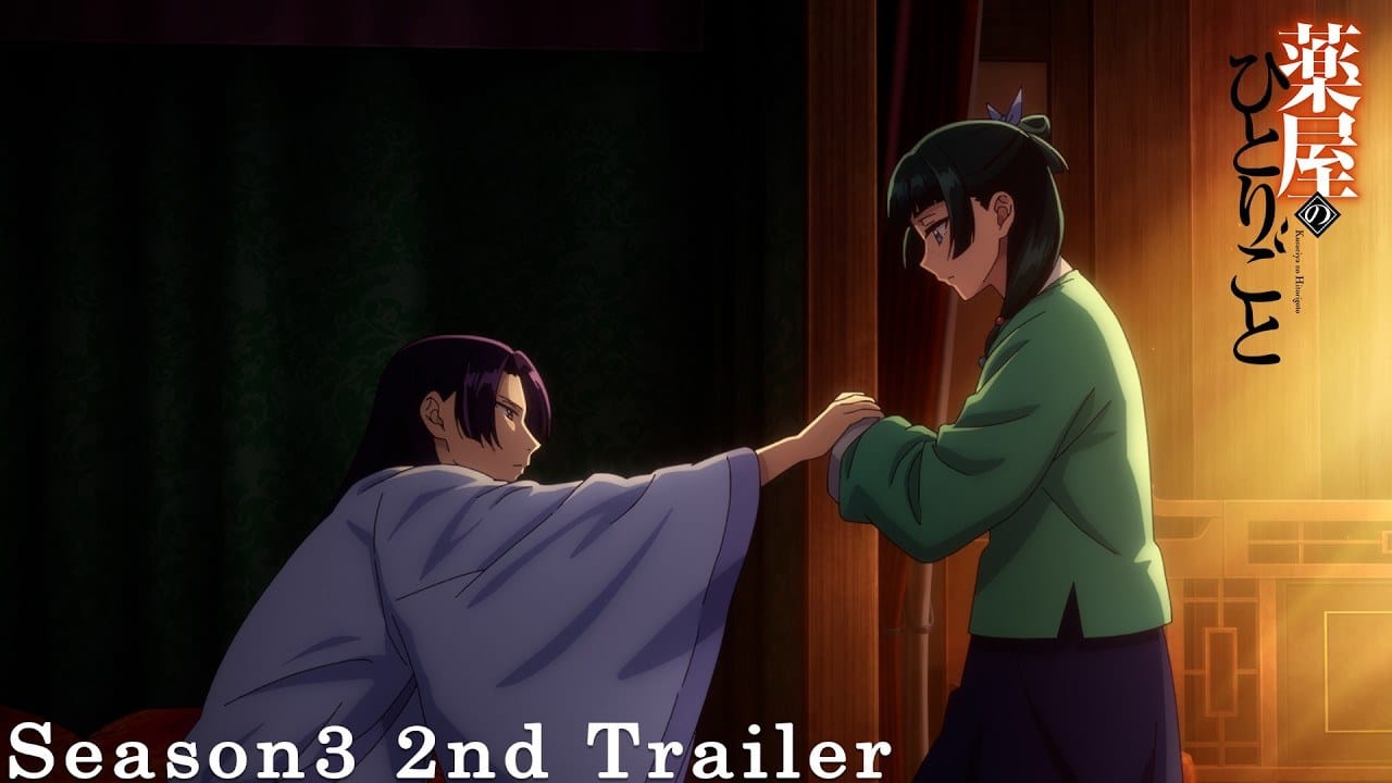 The Apothecary Diaries Season 3: Jinshi and Maomao in the second trailer